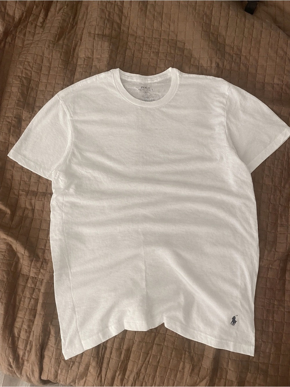 Polo by Ralph Lauren White Crewneck Short Sleeve Tee